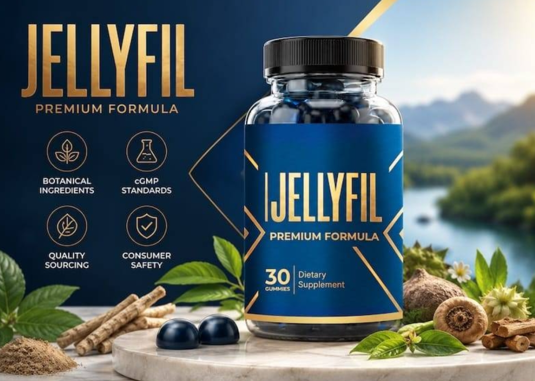 Jellyfil Gummies benefits: botanical ingredients, cGMP standards, quality sourcing, consumer safety